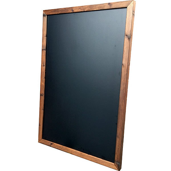 Cumbria Wall or Easel Mounted Chalkboard in 6 Wood Colour Finishes